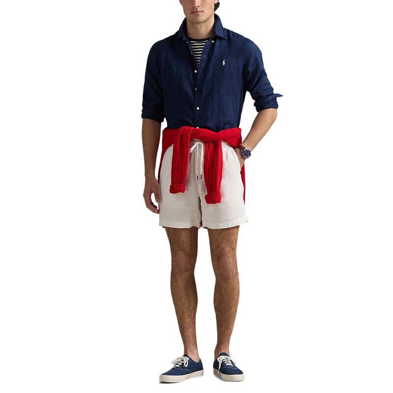Polo Ralph Lauren Custom Fit Linen Shirt image number 3